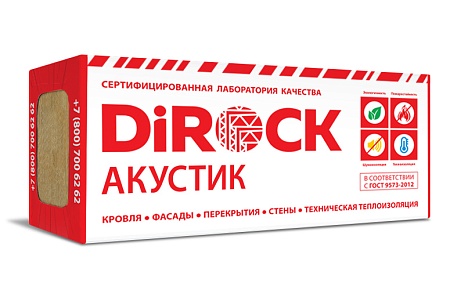 Звукоизоляция DiROCK Акустик