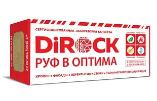 Кровельная теплоизоляция DiROCK Руф В Оптима